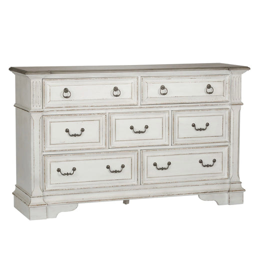 Abbey Park Drawer Dresser in Antique White image