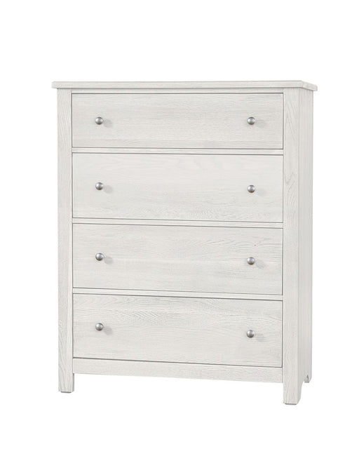 Vaughan Bassett Fundamentals 4 Drawer Chest in White image