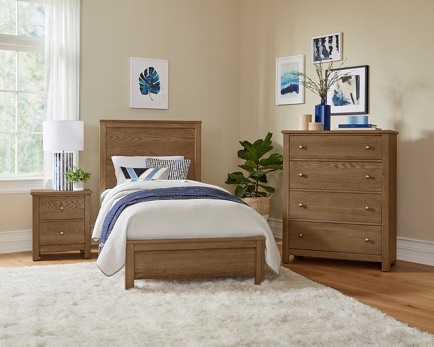 Vaughan Bassett Fundamentals 2 Drawer Nightstand