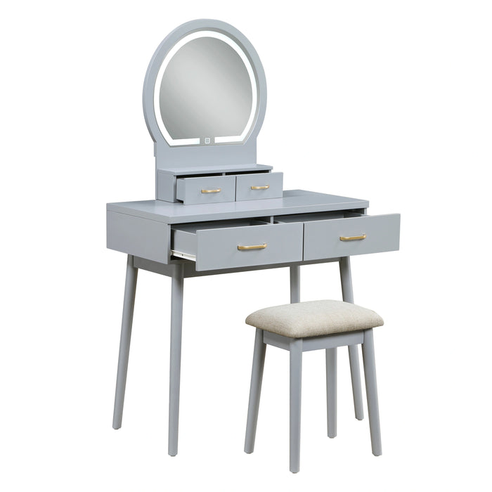 Camilla Dressing Table With Mirror