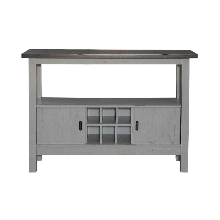 Liberty Furniture Newport Server in Smokey Grey