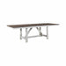 Farmhouse Trestle Table in White image