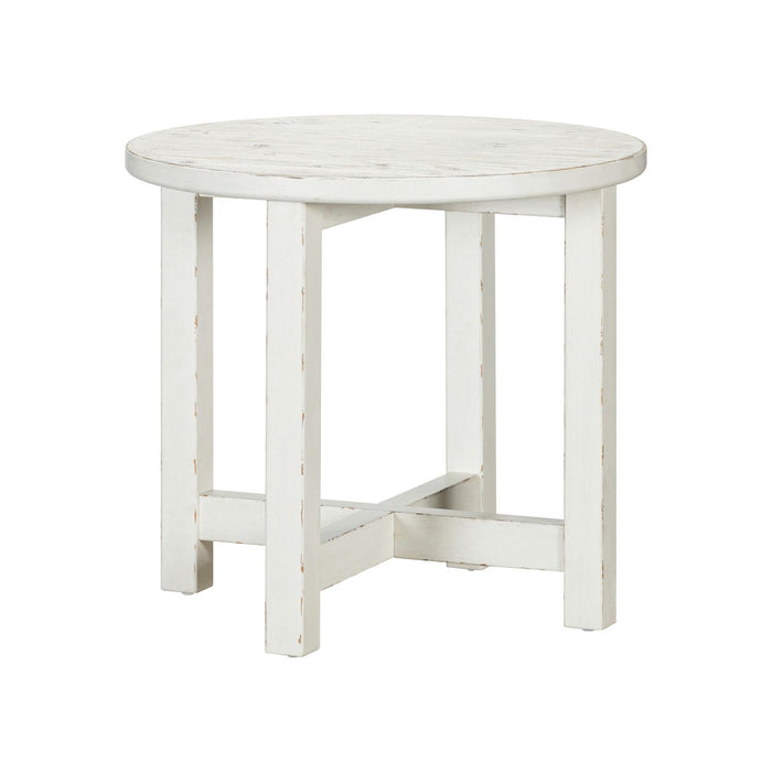 Backroads Round End Table