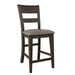 Double Bridge Splat Back Counter Chair (RTA) image