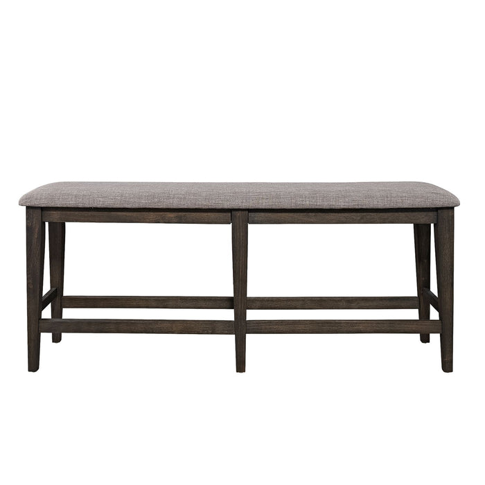 Double Bridge Counter Bench (RTA) in Dark Chestnut image