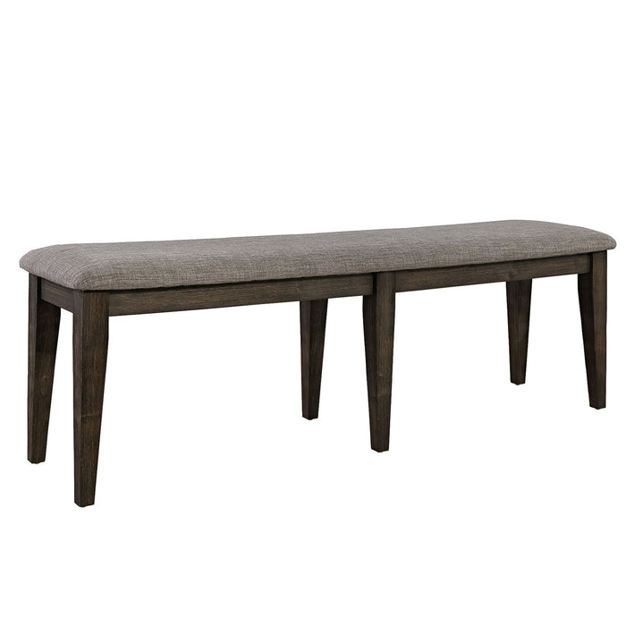 Double Bridge 6 Piece Trestle Table Set