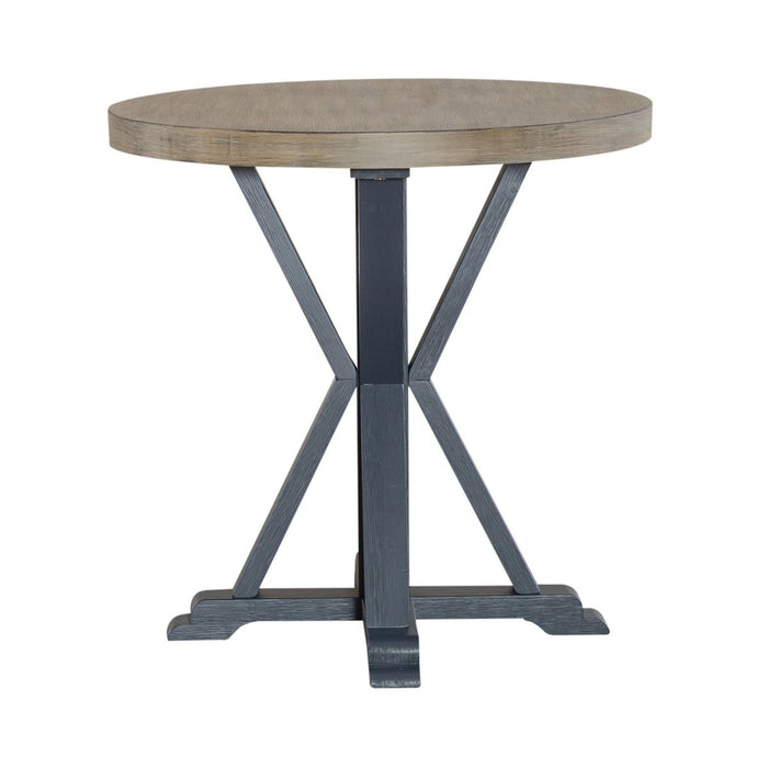 Liberty Furniture Summerville Round End Table in Navy image