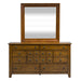 Grandpas Cabin Sleigh Bed, Dresser & Mirror, Chest image