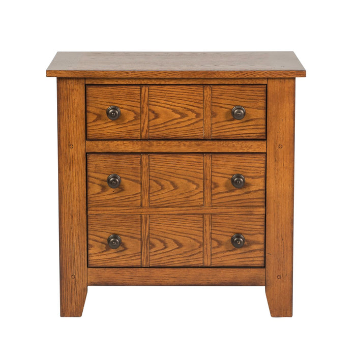 Grandpas Cabin Queen Sleigh Bed, Dresser & Mirror, Night Stand