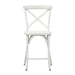 Liberty Furniture Vintage Series X Back Counter Chair in Antique White (Set of 2) image