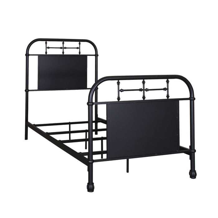 Liberty Furniture Vintage Series Full Metal Bed in Black image