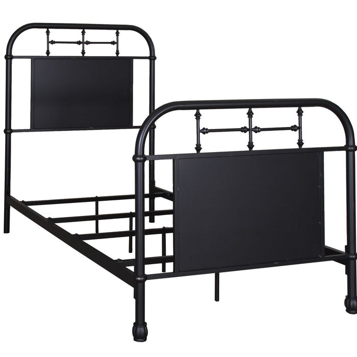 Liberty Furniture Vintage Series Full Metal Bed in Black