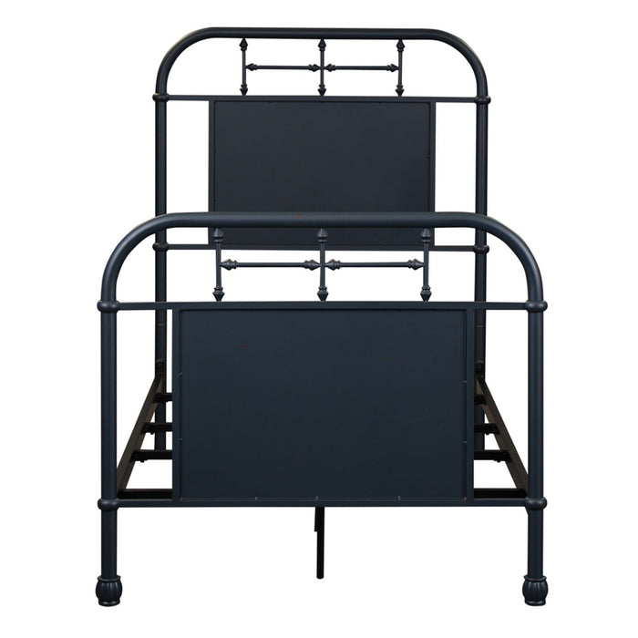 Vintage Series Metal Bed in Navy image