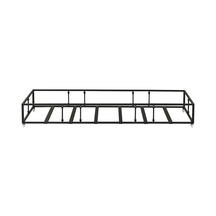 Vintage Series Twin Metal Trundle in Black