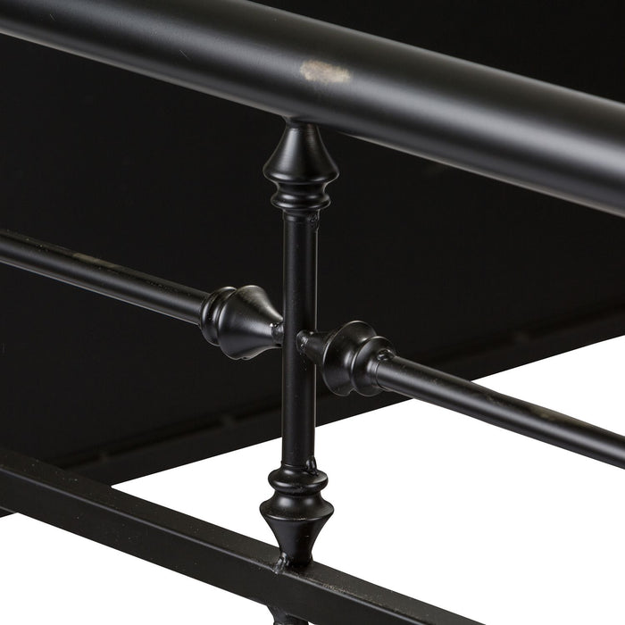 Vintage Series Metal Bed in Black image