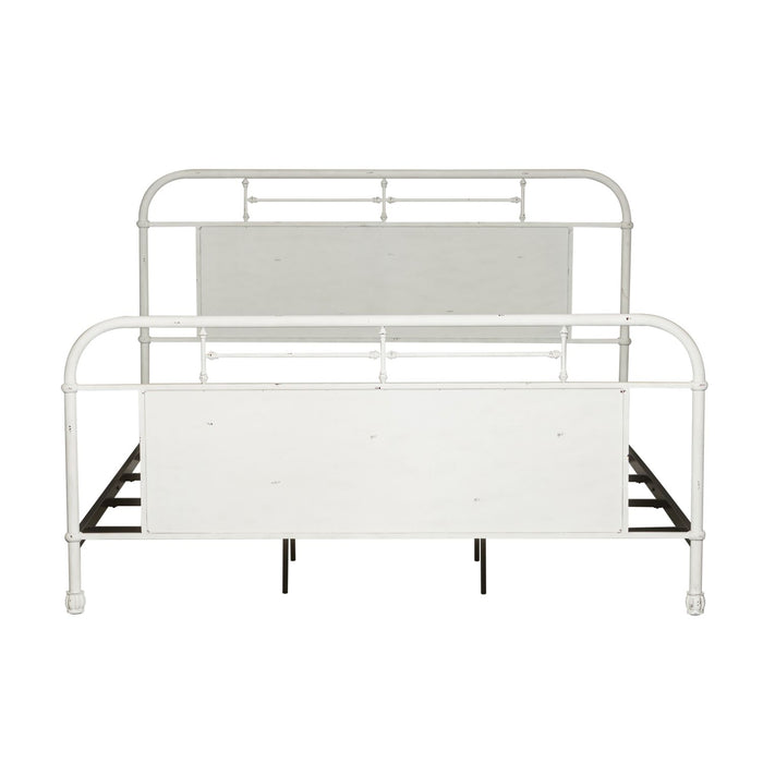 Vintage Series Metal Bed in Antique White image