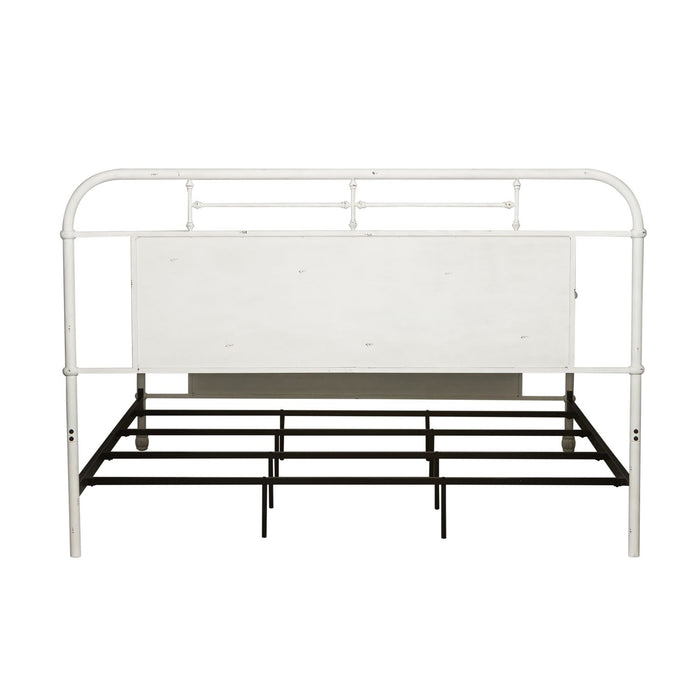Vintage Series Metal Bed in Antique White image