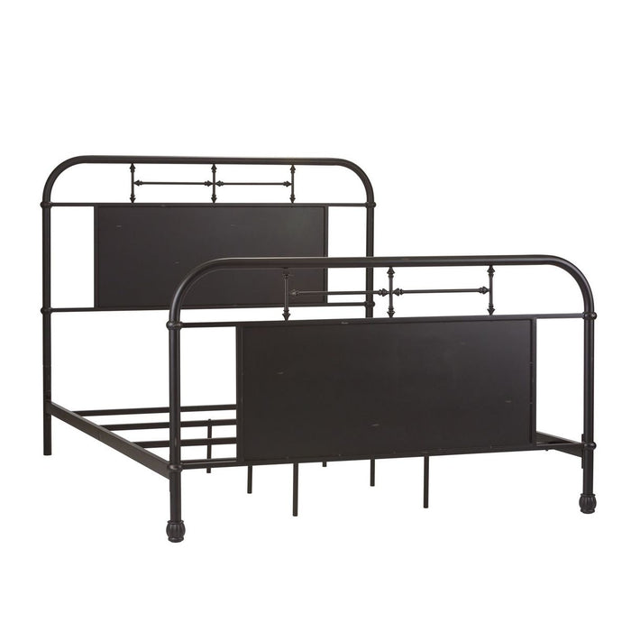 Liberty Furniture Vintage Series Queen Metal Bed in Black image