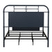 Vintage Series Metal Bed in Navy image