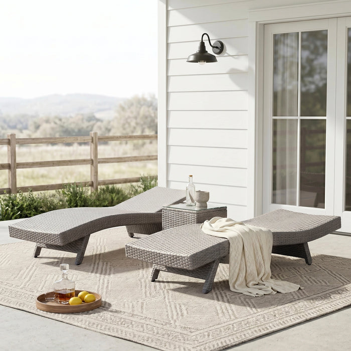 Serene Outdoor Chaise Lounger