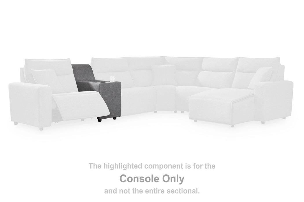 Modmax II Reclining Sectional with Double Chaise and Consoles