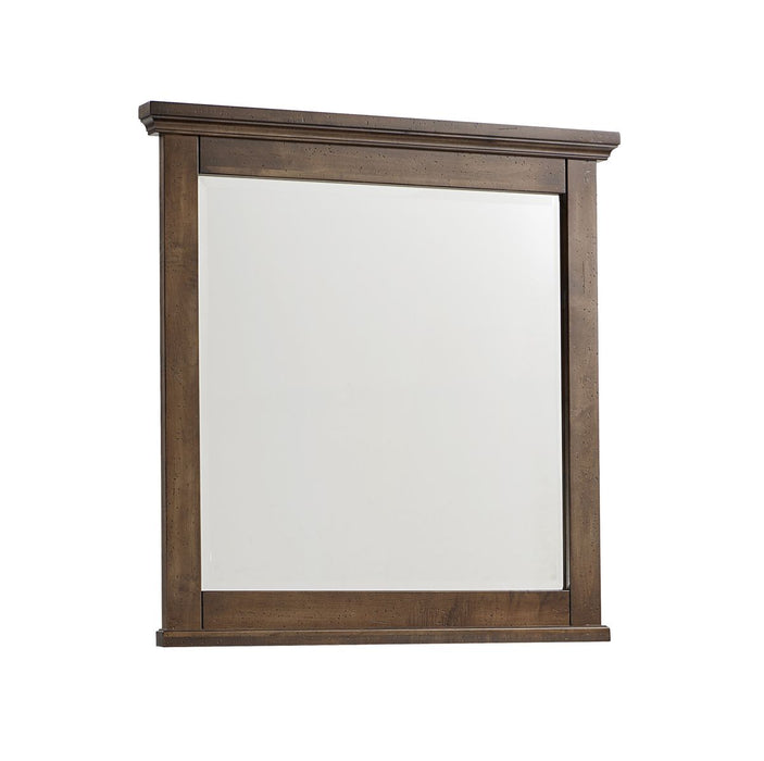 Vaughan-Bassett Joinery Landscape Mirror in Natural Oak image