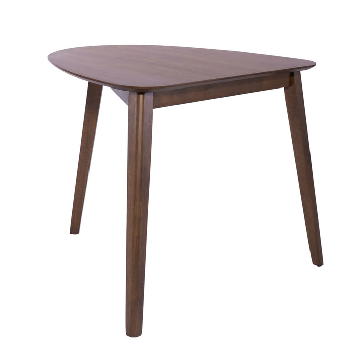 Space Saver Triangle Table in Satin Walnut image
