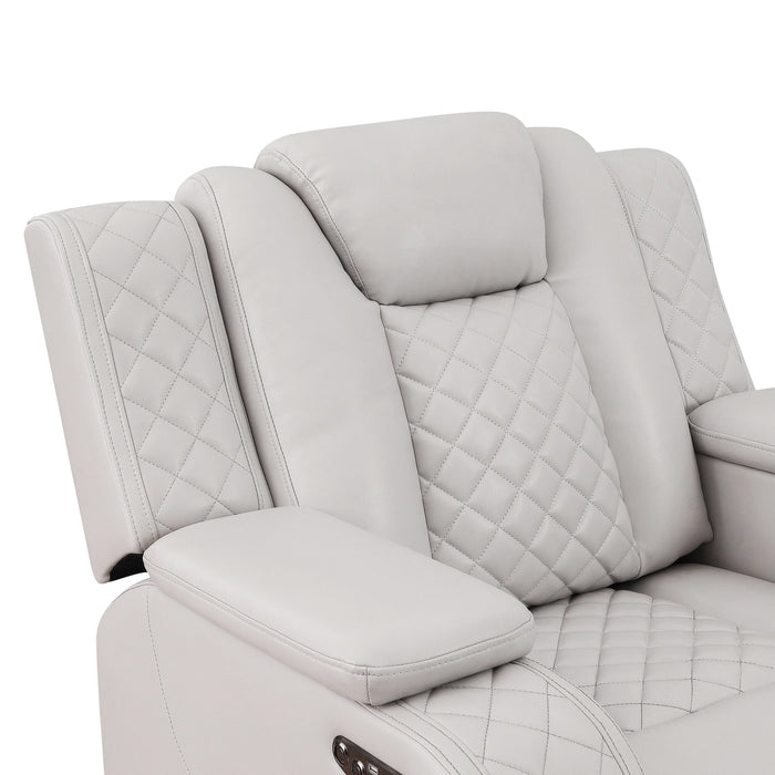 Radiant Pw Recln Chair W/ Pw Headrest