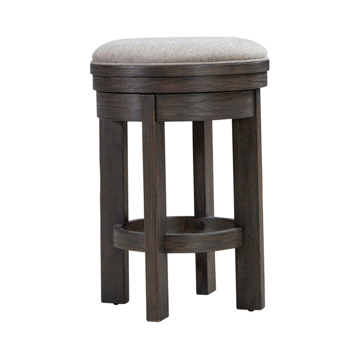 Lennox Hill Uph Swivel Console Stool