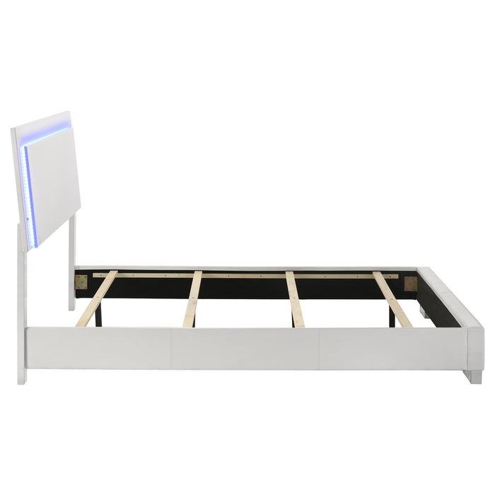 Felicity Panel Bed with LED Lighting