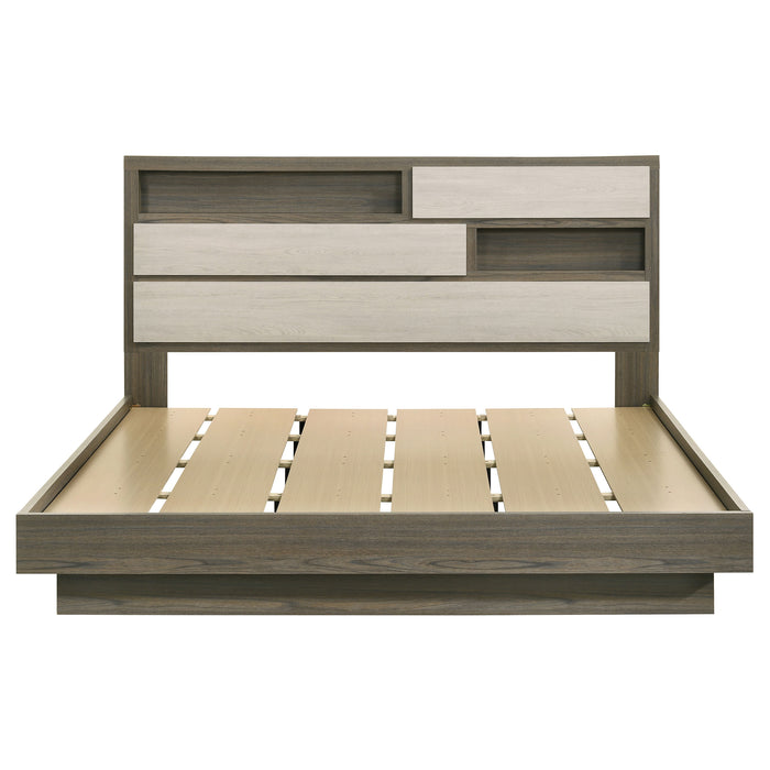 Fenwick Bookcase Platform Bed