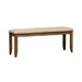 Santa Rosa II Upholstered Bench in Antique Honey image