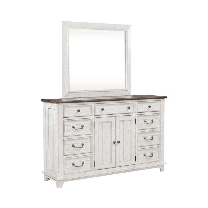 River Place Dresser & Mirror image