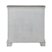 Magnolia Manor Accent Cabinet in Antique White & Weathered Bark EST SHIP TIME APPX 4 WEEKS image