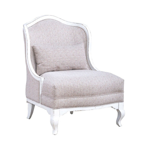 Liberty Furniture Magnolia Manor Upholstered Accent Chair in Antique White image