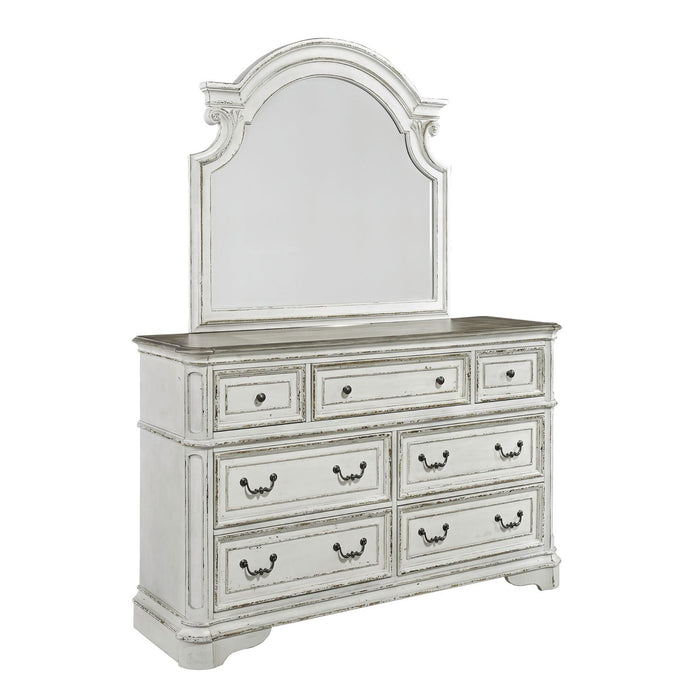 Magnolia Manor Dresser & Mirror image