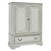 Magnolia Manor Door Chest in Antique White image