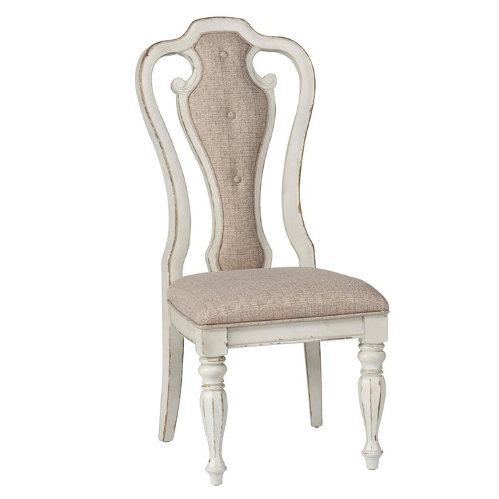Magnolia Manor Opt 5 Piece Pedestal Table Set