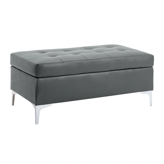 Barrington Ottoman W/Black Pu