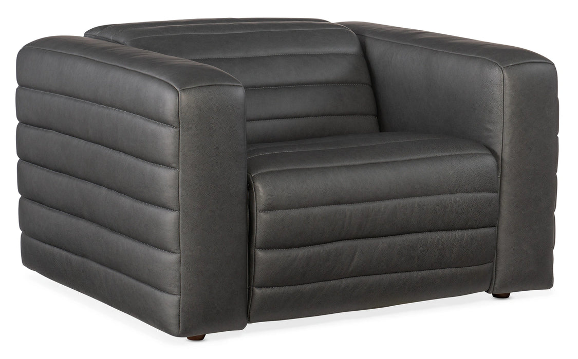 Chatelain Power Recliner with Power Headrest - SS454-P1-097