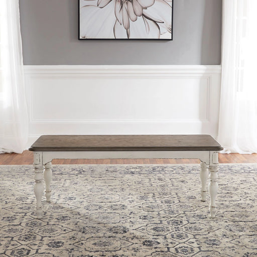 Magnolia Manor Dining Bench (RTA) in Antique White image