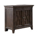 Paradise Valley 2 Door Bedside Chest with Charging Station in Saddle Brown image