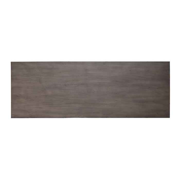 Ocean Isle Buffet in Antique White with Weathered Pine image