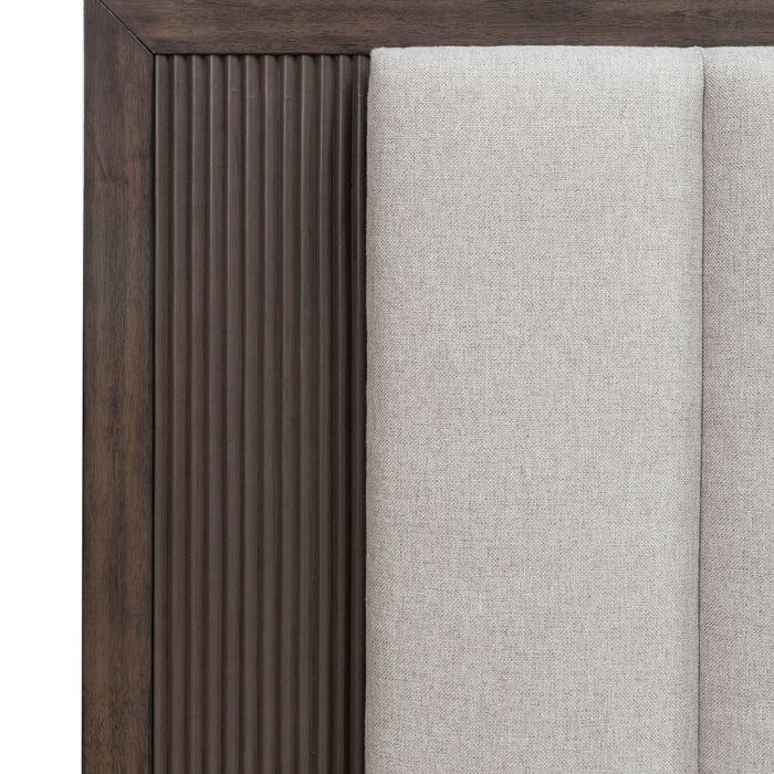 Modern Edge Queen Uph Bed