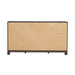 Modern Edge 2 Door 6 Drawer Dresser in Caffe image