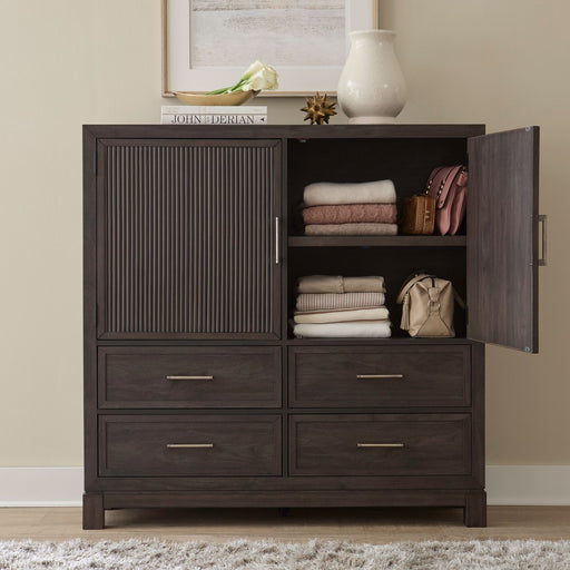 Modern Edge Dressing Chest in Caffe image