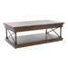 Tribeca Rectangular Cocktail Table in Cordovian Brown image