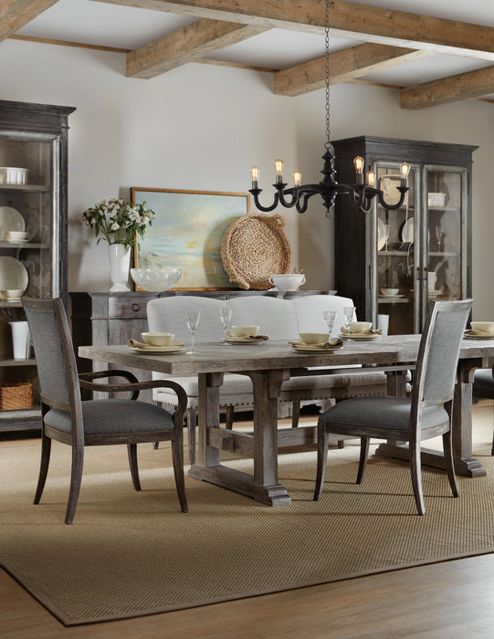 Beaumont 84in Rectangular Dining Table w-2/22in Leaves