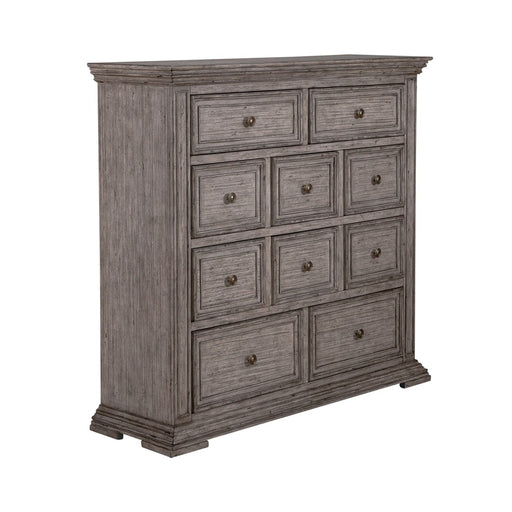 Liberty Furniture Big Valley 10 Drawer Chesser in Graystone image