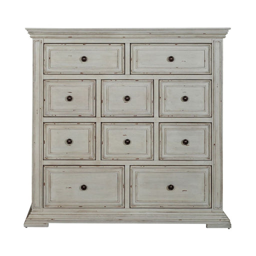 Liberty Furniture Big Valley 10 Drawer Chesser in Whitestone image